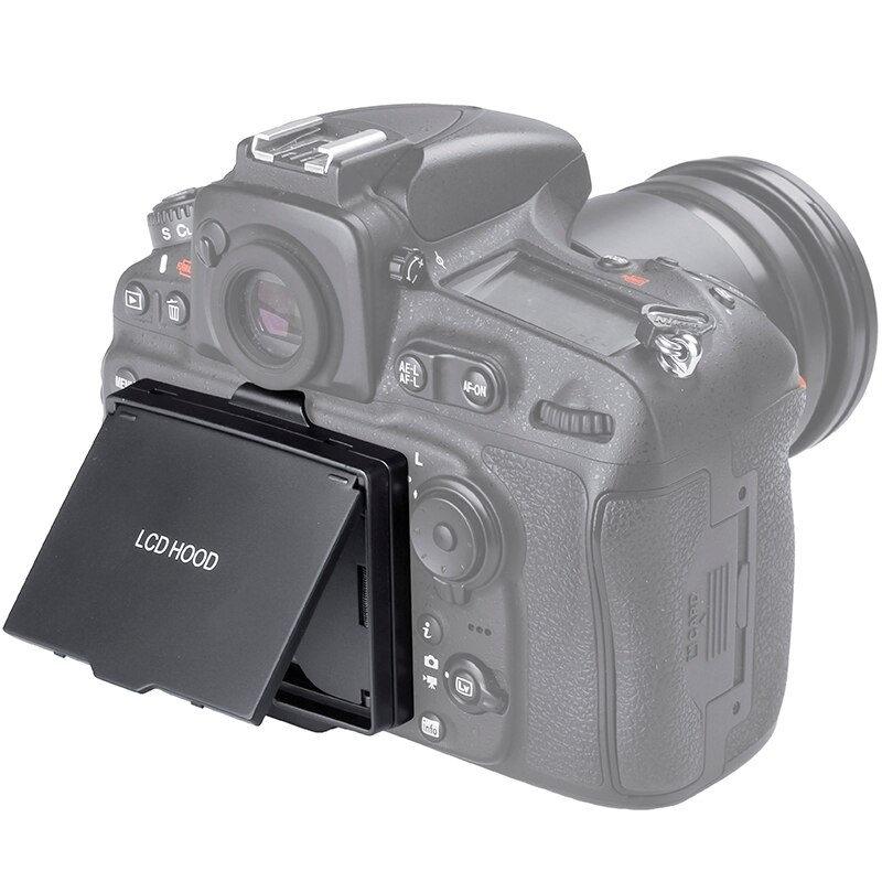 Pare-soleil/protection d'écran lcd pliable pour appareil photo nikon  d800/d810/d800e/d810a