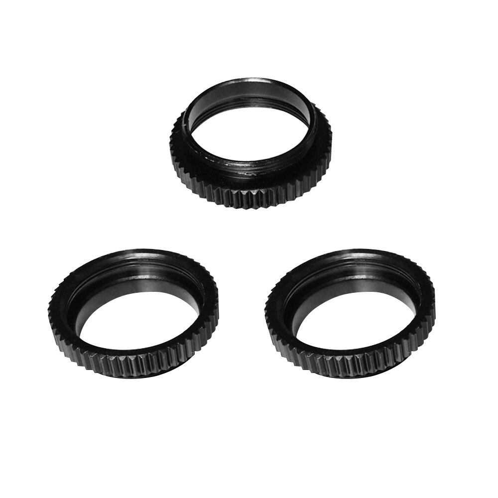 3PCS Metal 25.4mm Thread C/CS Lens Mount Adaptor 5mm C to CS Mount Adapter Aluminum Converter Ring for Security CCTV Camera