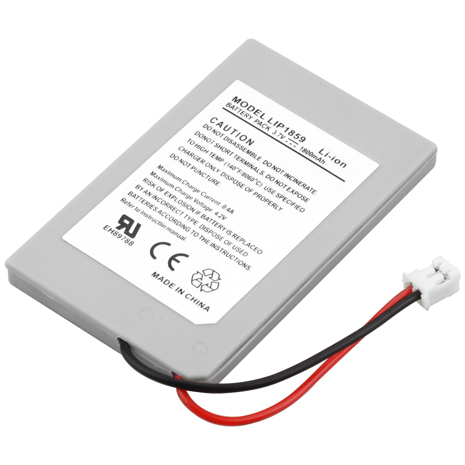 Batteria 2pz 1800mAh per batterie ricaricabili agli ioni di litio 3.7V controllore senza fili PS3 Sony PlayStation3