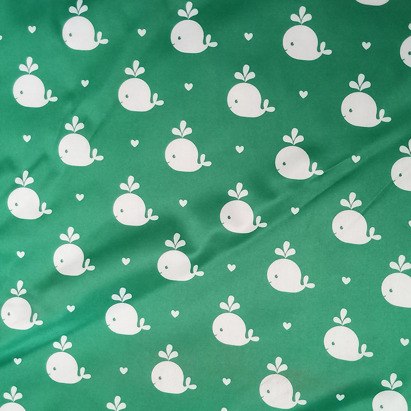 PORORO SGS zertifiziert neue kommende wasserdichte PUL stoff für Baby mehrweg windel, handgemachte tuch windel stoff: wie04