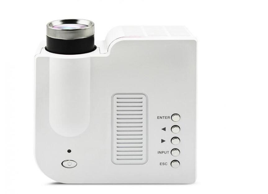 UC28+ 400 Lumens HD 400Lumens Multimedia LED Homehold Projector Support 60 Inch Large Screen Projection