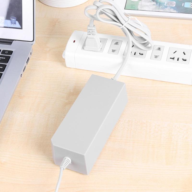 AC100-245V Input DC12V 3.7A Output Power Adapter Charger for Wii Console AC Power Adapter Cable Fit for Nintend Wii Console