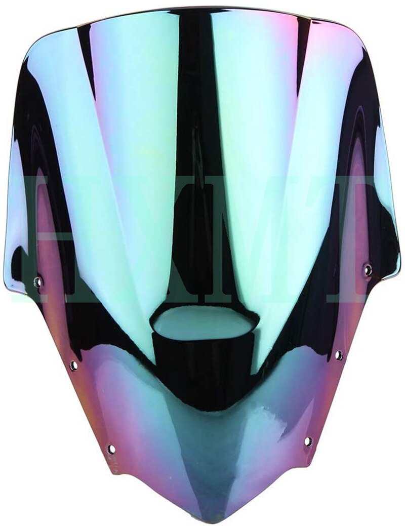 For Yamaha Fazer FZ1S FZ1 1000 S 2006 2006 2007 Motorcycle Windshield Double Bubble Front Windscreen FZ: iridium