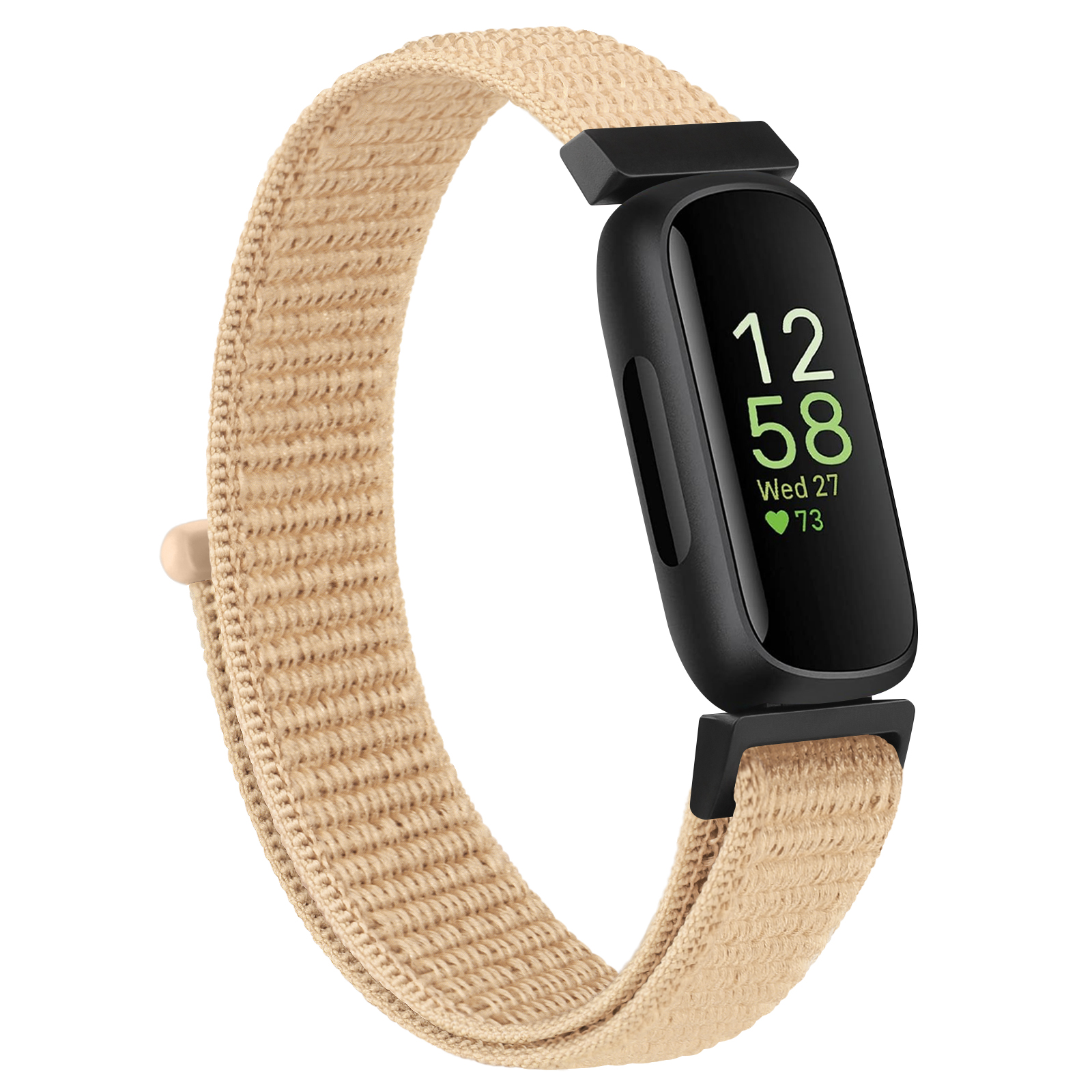 Correa de nailon para reloj Fitbit Inspire 3, repuesto ajustable, accesorios de pulsera, reloj inteligente deportivo: GREEN BLUE