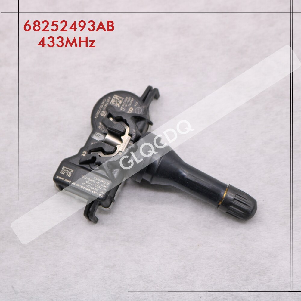 FOR -2023 CHRYSLER PACIFICA TPMS 433MHz TIRE PRESSURE SENSOR TPMS CHRYSLER TIRE AIR PRESSURE SENSOR 68252493AB 68252493AA
