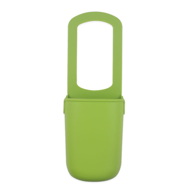 Multifunctionele siliconen bekerhouder voor kinderwagen, flessenhouder voor rolstoel, flessenopbergtas voor fiets: Groente