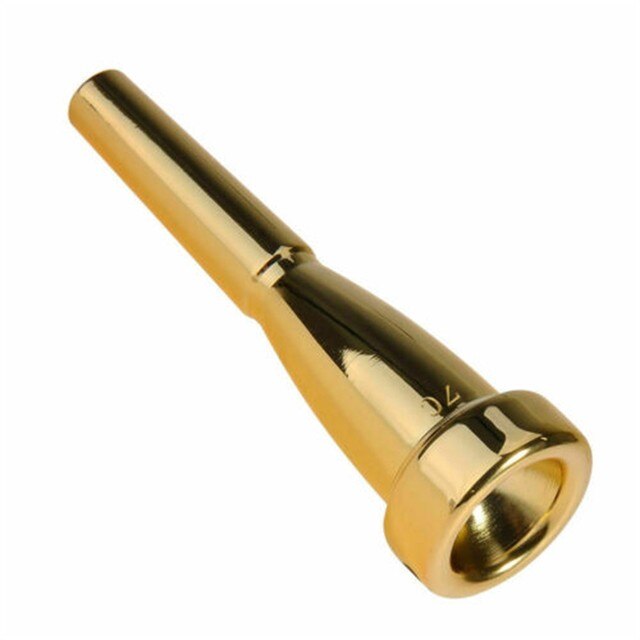 Trumpet Mouthpiece 3C/5C/7C Size For Bach Beginner Exerciser Part Alloy Trumpet Mouthpiece Trumpet Acc: Gold 7C
