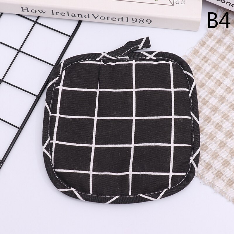 Gants de cuisine antidérapants en coton, à la , pour four à micro-ondes: B4