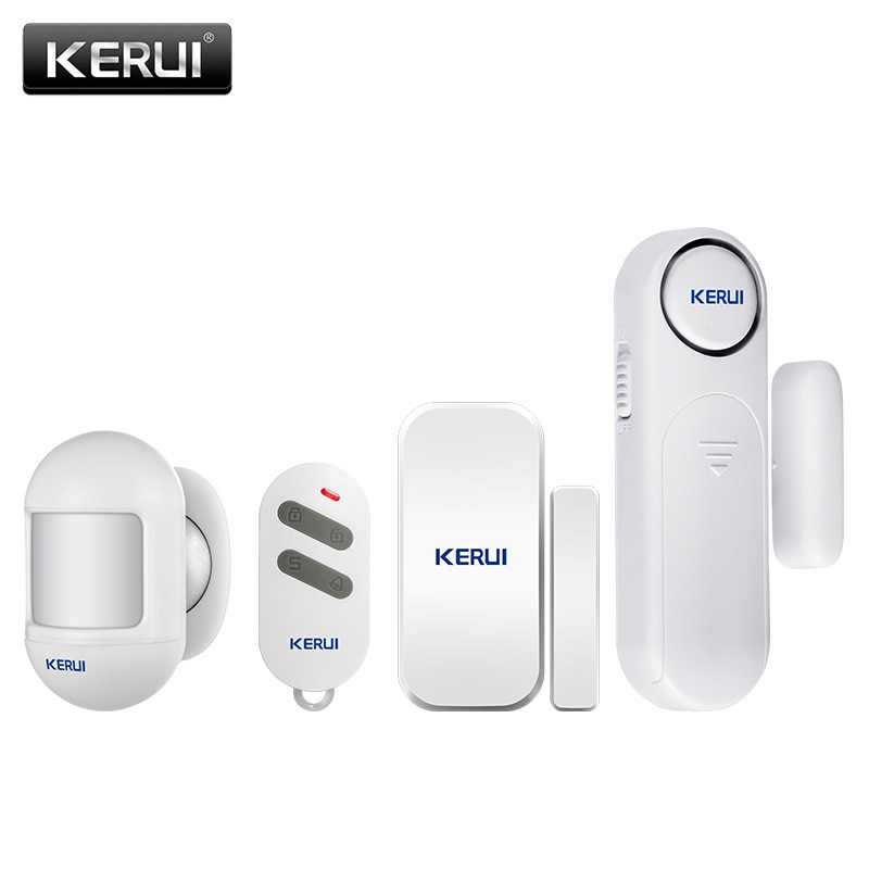 Corina 300ft 120dB Draadloze Deur/Raam Sensor Alarm Anti-Diefstal Deur Alarmen Afstandsbediening Voor Home Safety Security pir Rook