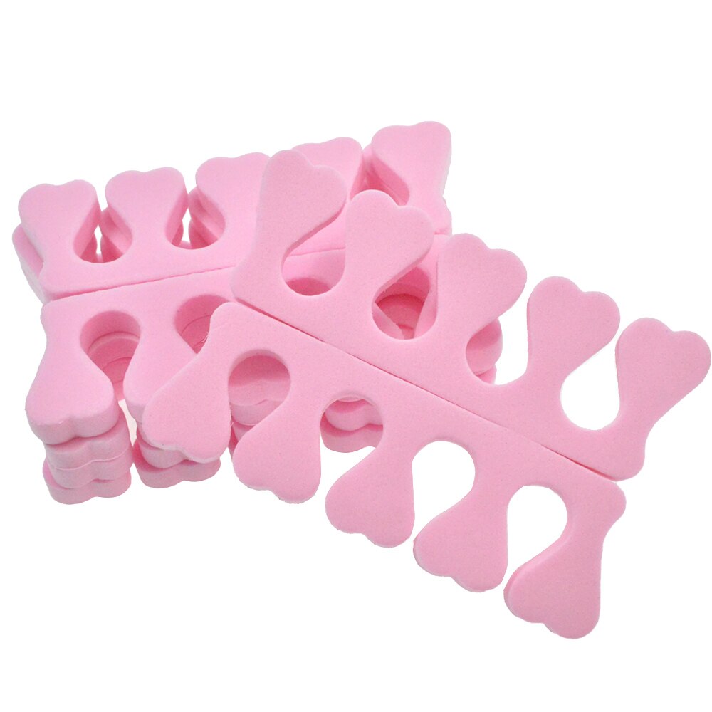 2pcs Soft Foam Sponge Toe Separator Finger Separator Nail Art Tools Feet Care Manicure Pedicure TR20