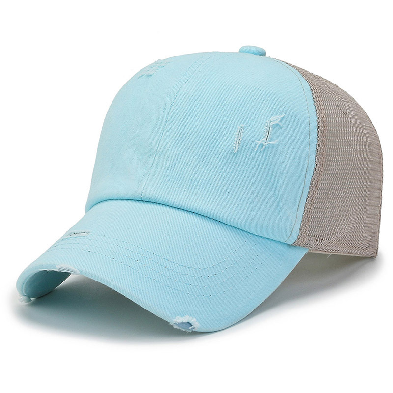 Gorra de béisbol de malla negra para mujer, sombrero de camionero, Snapback Vintage, tamaño ajustable