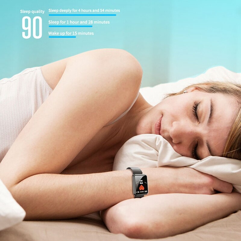 Smart Horloge V6 Thermometer Armband Temperatuur Meting Horloge Hartslag Fitness Tracker Klok Sport