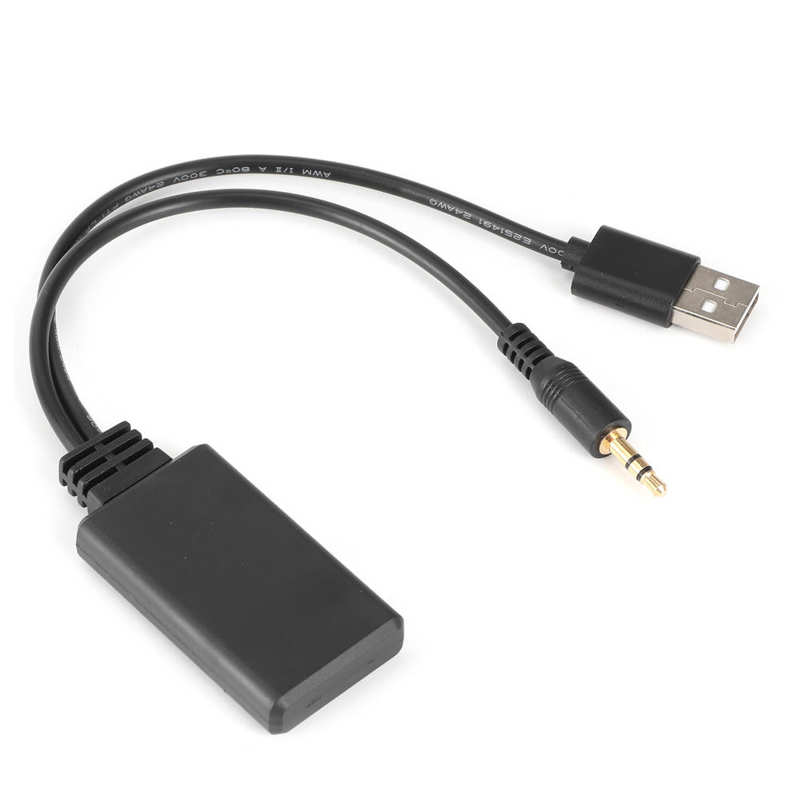 Receiver Adapter Black Compact Shape Lightweight Audio Receiver Adapter Portable Stable Performance SUV for Benz Business Car