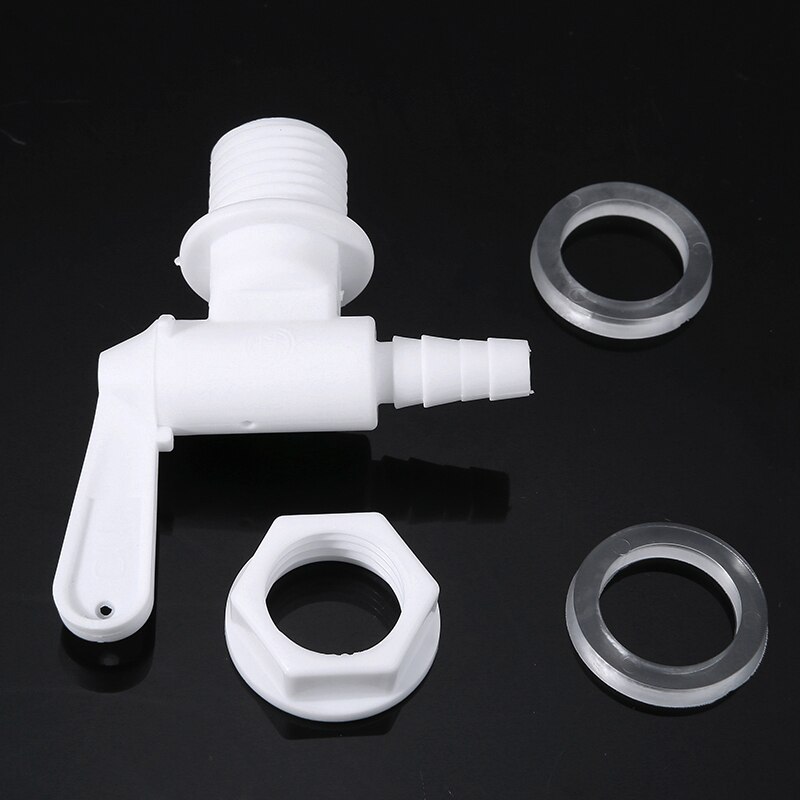 Food Grade PP Plastic Spigot Tap Durable Faucet 3/8 Inch Hole White Spigot Tap For Filling Wine/beer Bottles Making Fermentation
