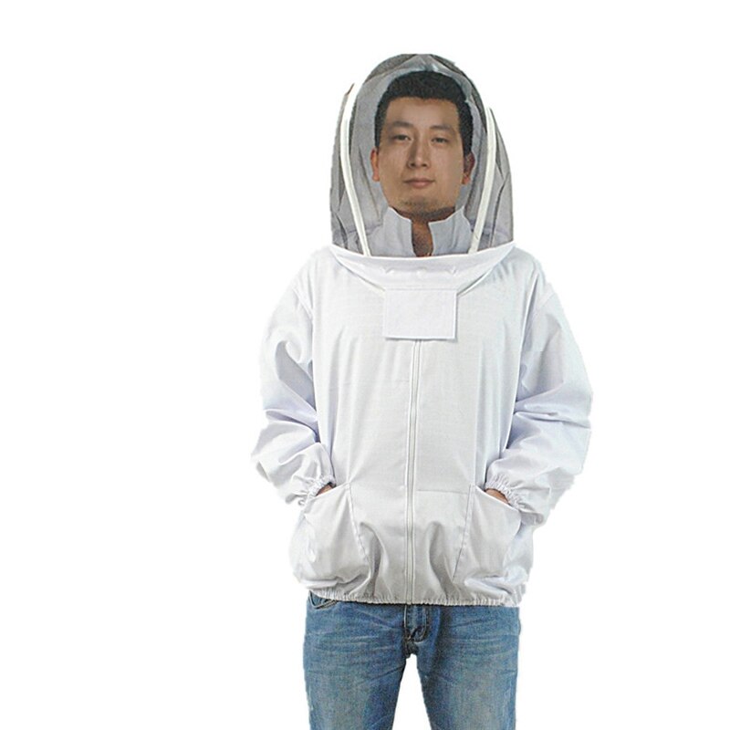 opening -Beekeeping Tools Bee Suit Beekeeper Suit For Beekeeping Jacket Protect Cotton Clothes Beekeeping Equipment Api