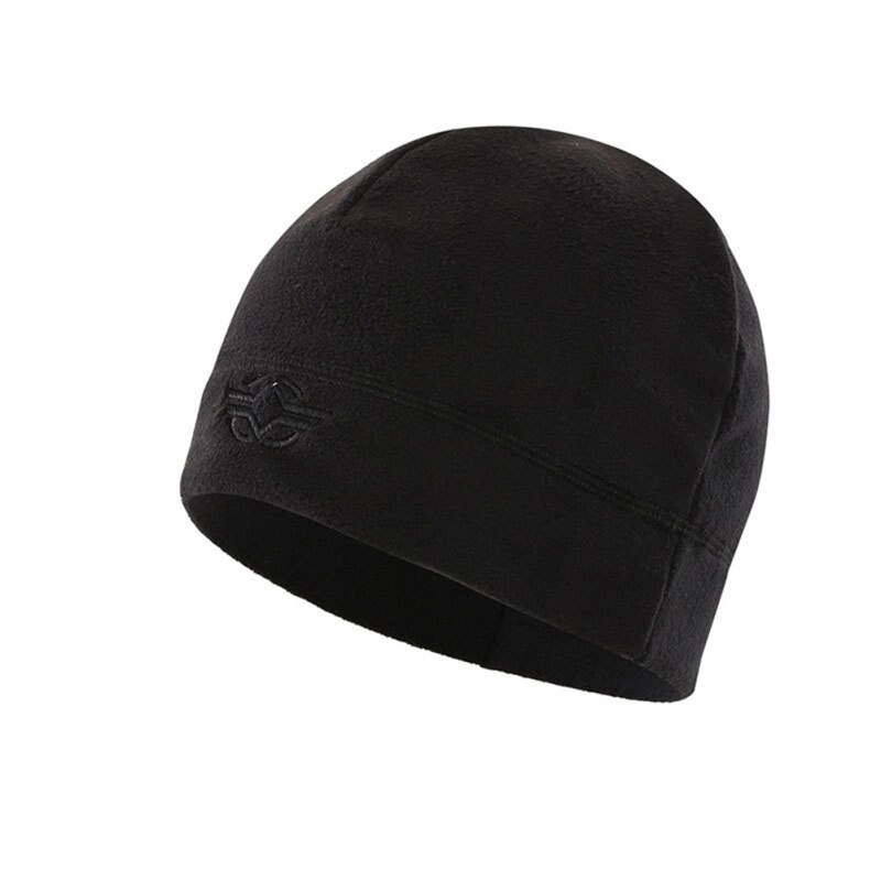 Höst vinter unisex mössa i fleece varma hörselkåpor löparmössor skidåkning ridning sport vindtät casual sporthatt: C