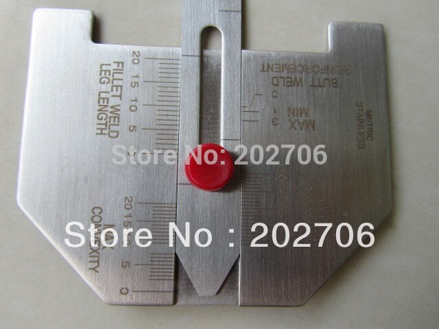 ! Automatic Weld Size gauge Welding Gauge weld caliper Weld Inspestion Ruler