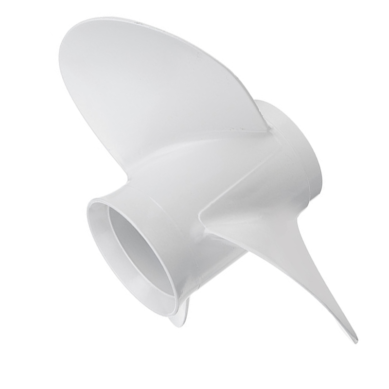 11 1/4 x 14 båt utombordare propeller för yamaha 25-60hp 663-45958-01- el marin propeller 13 spline tand vit aluminium