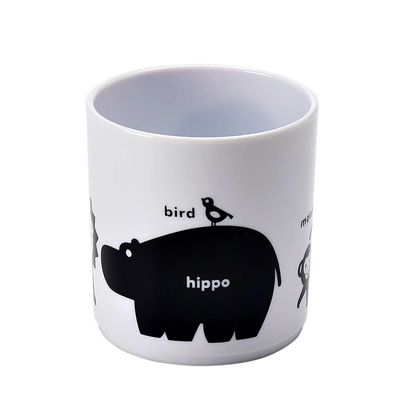 freundlicher Alphabet Platte Schüssel Anti-herbst Tasse Flach Platte Geschirr Dreieck Platte knapp Becher Baby Lebensmittel Liefern Schulungen platte: Tier 02