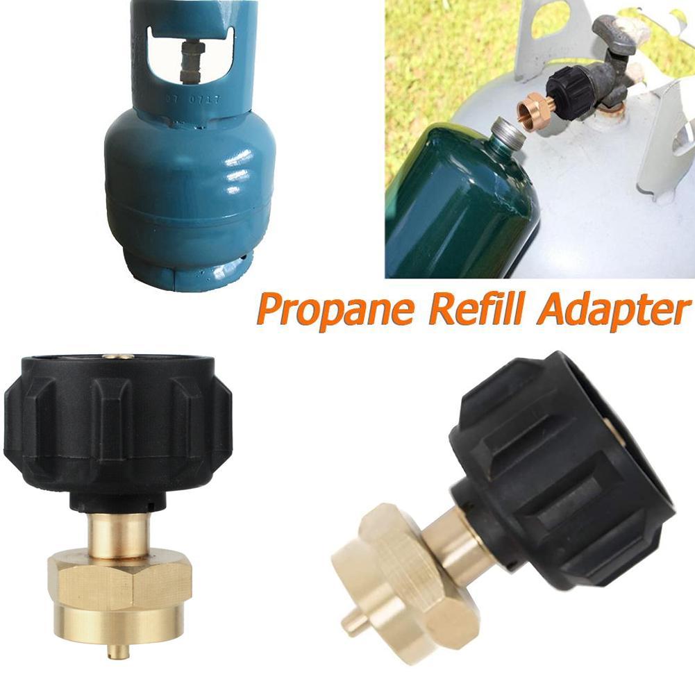 Camping Outdoor Gas Tank Inflatable Connector Gas Furnace Conversion Adapter Size Gas Bottle Transfer Interface