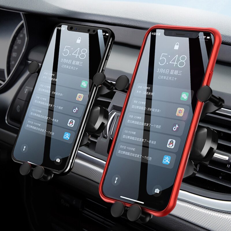 10W Car Wireless Charger For iPhone 13 12 11 Pro Max XS XR X Car Gravity Mount For Samsung S21 Note 20 Ultra Charge Phone Holder