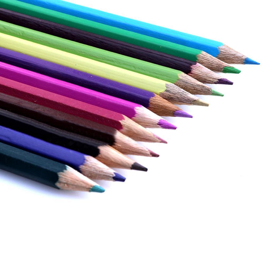 24 couleurs crayons peinture à l'huile dessin crayons couleur artiste dessin crayon ensemble Art fournitures