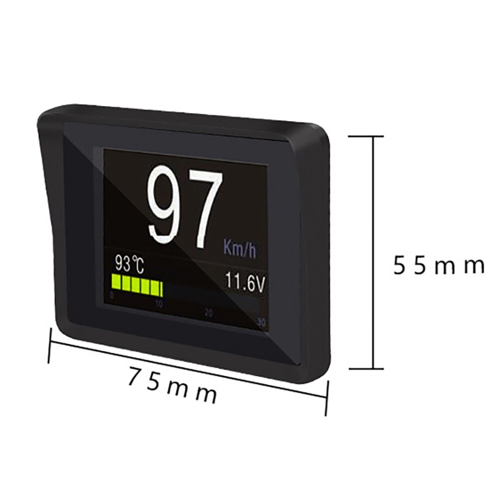 For Car A203 OBD2 On-Board Computer Car Digital Computer Trip Display Speed Fuel Consumption Gauge OBD2 Scanner