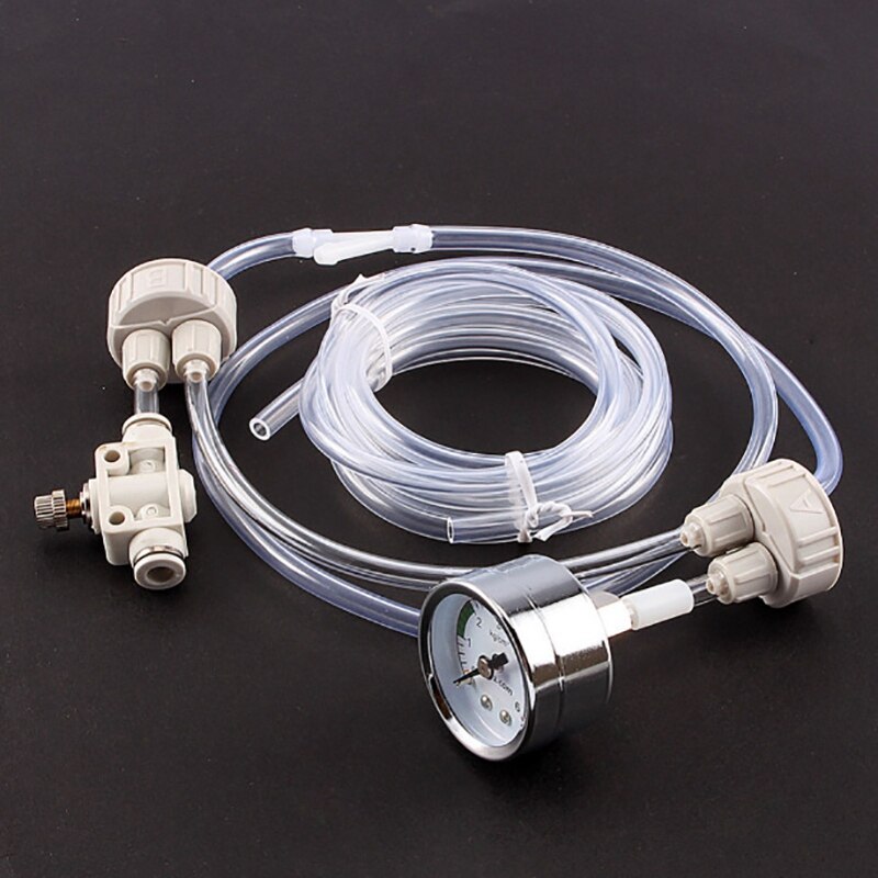 Aquarium DIY CO2 Generator System Kit with Pressure Air Adjustment Water Plant Fish Aquarium Co2 Valve Diffuser