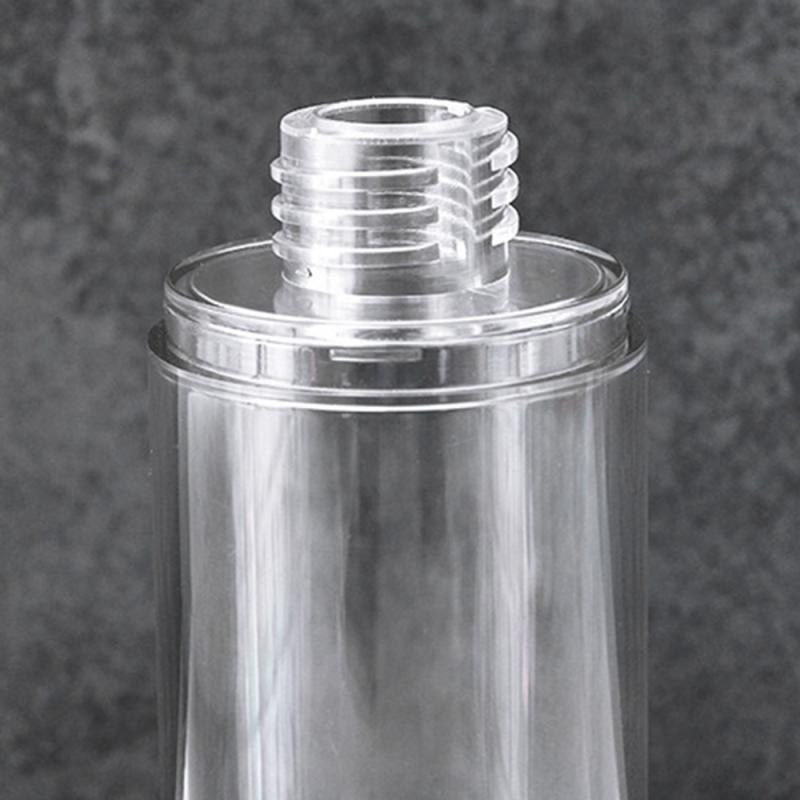 30/50/100ml Reise luftlos Drücken Flasche Pumpe Leere sprühen Emulsion flasche Kosmetische Vakuum Schäumen flasche transparent tragbare