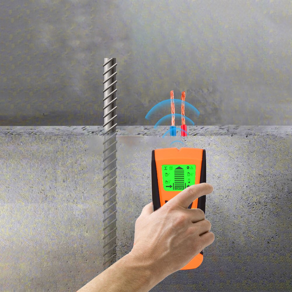 3 In 1 Measuring Search Wood Studs AC Wire Tool Multifunction Wall Scanner LED Display Electric Metal Detector Digital Handheld