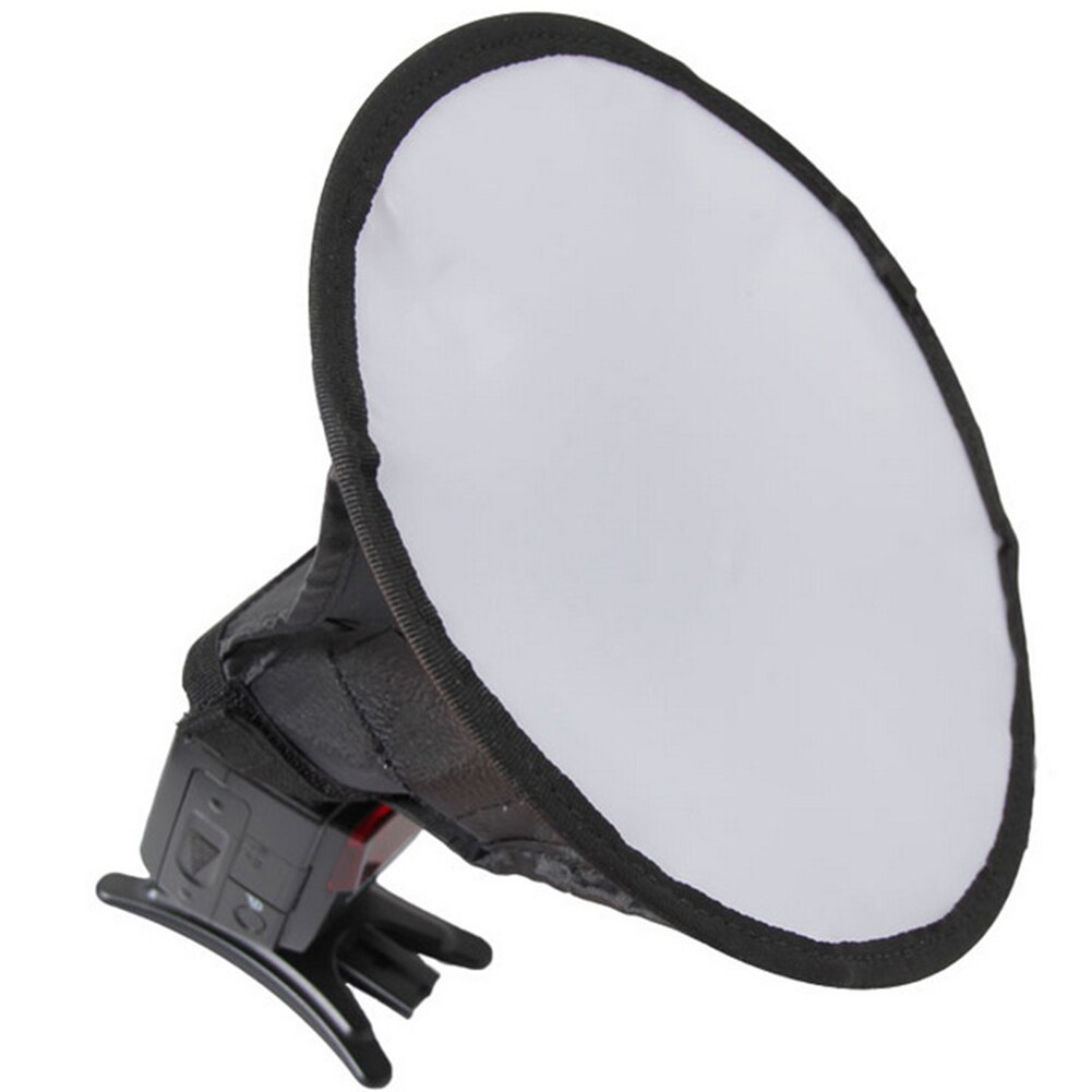 20cm studio diffuusori valokuvaus salama softbox tarvikkeet yleismaailmallinen pyöreä valokuva kotiin helppo asentaa canonille