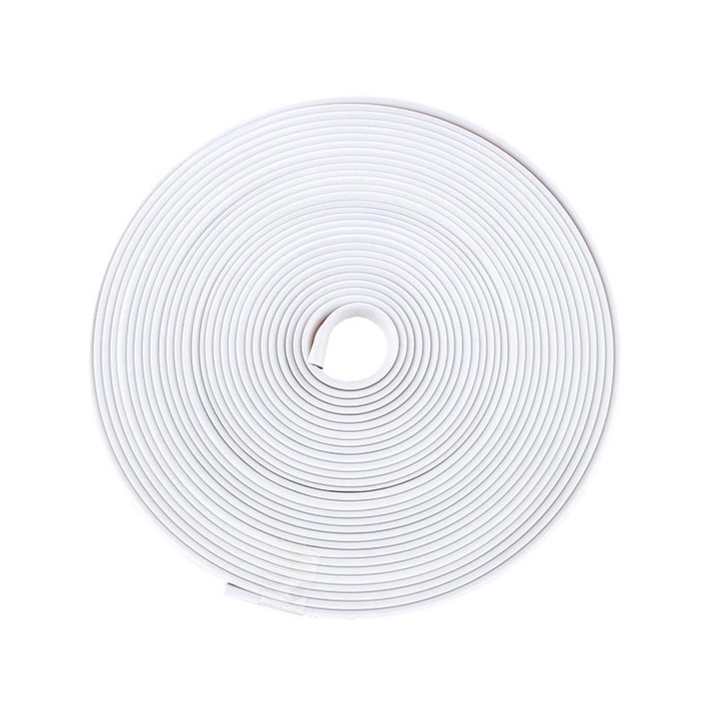 8 M Car Wheel Protection Wheel Sticker Decorative Strip Tire Protection Care Cover Boat Car Shape Modification: White