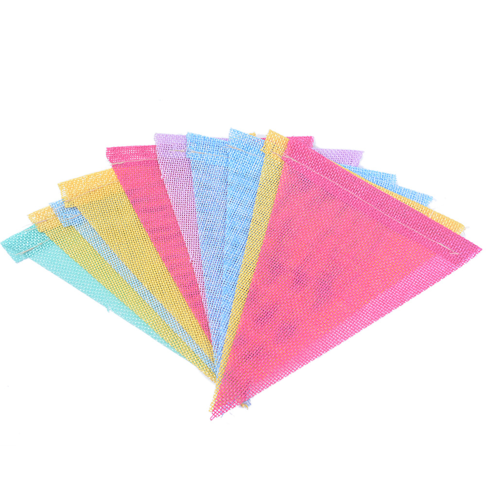 Kolorowe filcowe girlandy banerowe Urodzinowy proporczyk niemowlę prysznic Ślubna girlanda Flagi Dekoracje imprezowe Materiały eksploatacyjne