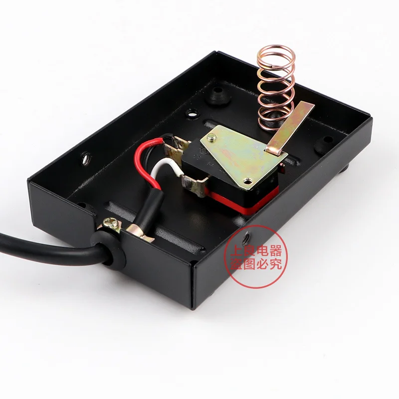 Tfs -1 fußschalter mit pedalsteuerung, fs -1 selbstresetendes eisengehäbenutzen, 16cm 2m adrig