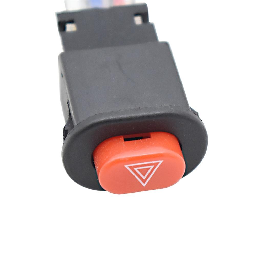 1Pcs Motorfiets Scooter Elektrische Voertuig Gemodificeerde Dubbele Flash Schakelaar Dubbele Flash Waarschuwing Schakelaar Dubbele Sprong Schakelaar