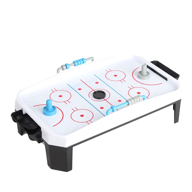 Tafelblad Air Hockey Tafel Mini Arcade Air Tafel Top Spel Voor Kinderen, Tieners, en Volwassenen Batterij-Operated Geen Inclusief Batterij: Default Title