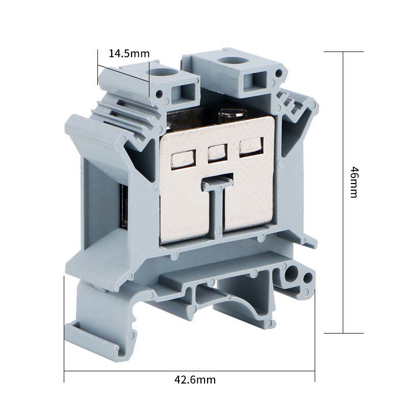 UK25N UK-25N 25MM2 Din Rail Electrical Conductor Terminal Block Connector