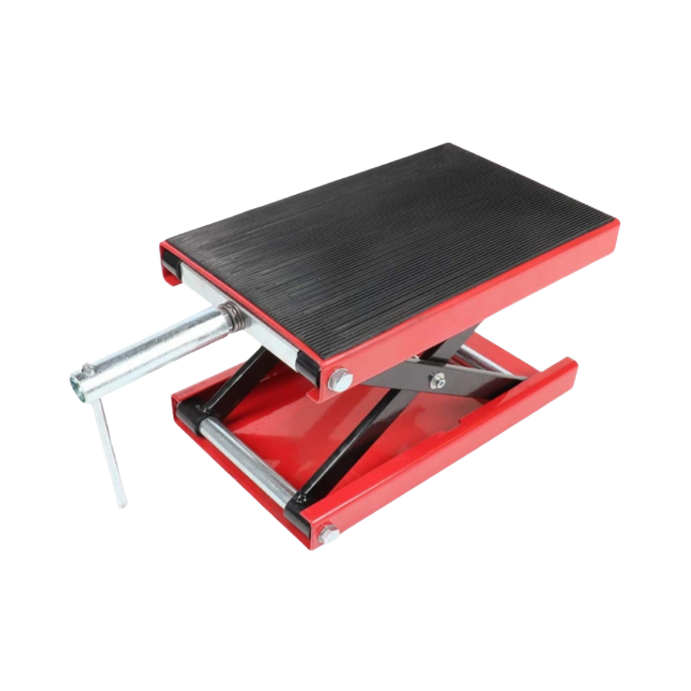 Fabriks direkt 800 lbs -1500 lbs hydrauliskt motorcykelluftlyftbord fast typ saxdomkraft modellnummer bildomkrafter