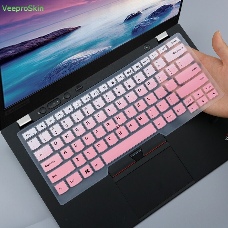 Dla Lenovo Thinkpad E14 2020 silikonowa klawiatura laptopa obudowa ochronna E 14