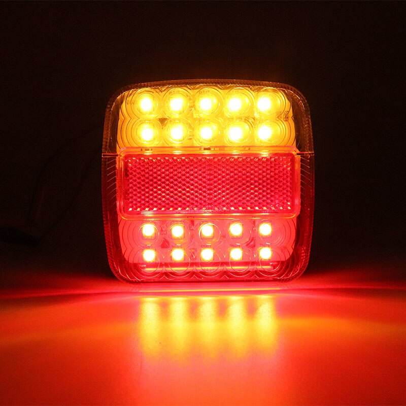 12v 26 led -perävaunu kuorma -auto asuntovaunu takavalo suuntavilkku jarru jarruvalo takavalo rekisterikilven valo peruutusvaihde pakettiauto