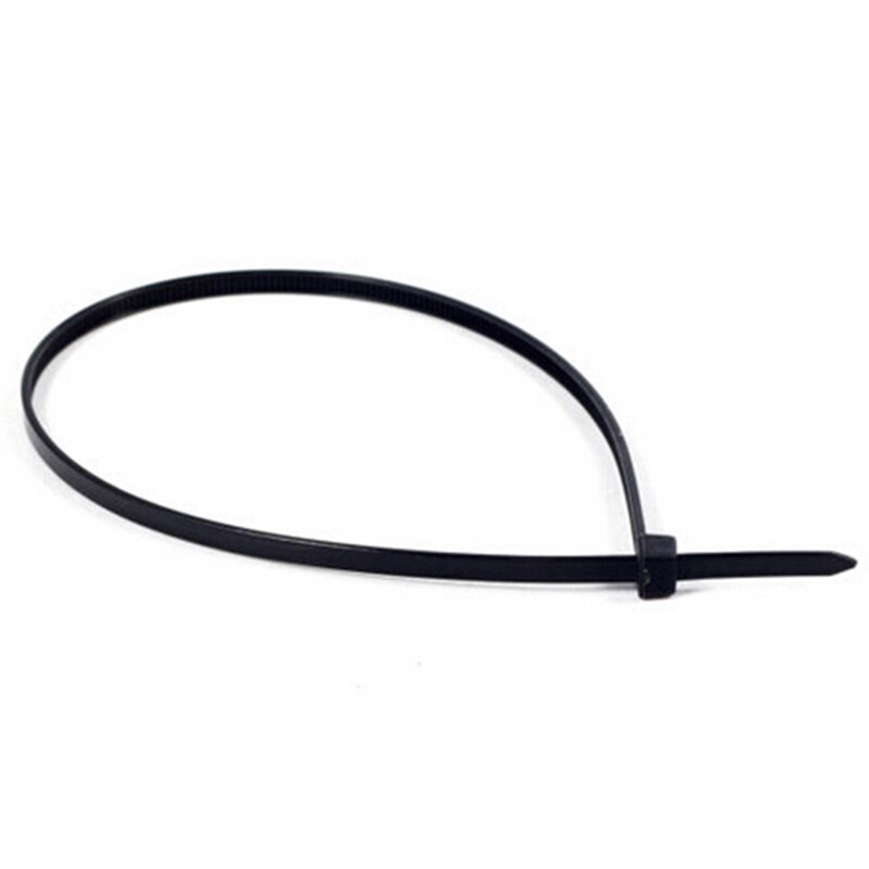 100PCS 100mm Plastic Zip m Wrap Kabel Loop Ties Draad Zelfsluitende Zwart Netwerk Nylon Plastic Kabel wire Zip Tie Cord Strap