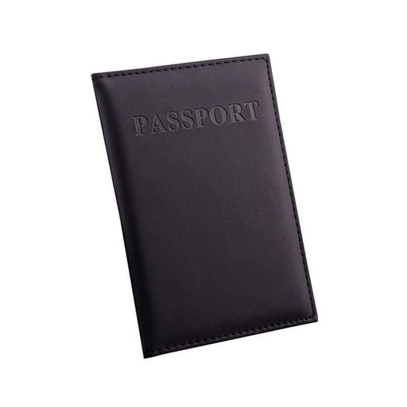 Classy Practical Travel Case Passport ID Card Cover Holder Protector Organizer PU Leather Women Men Wallet: 2