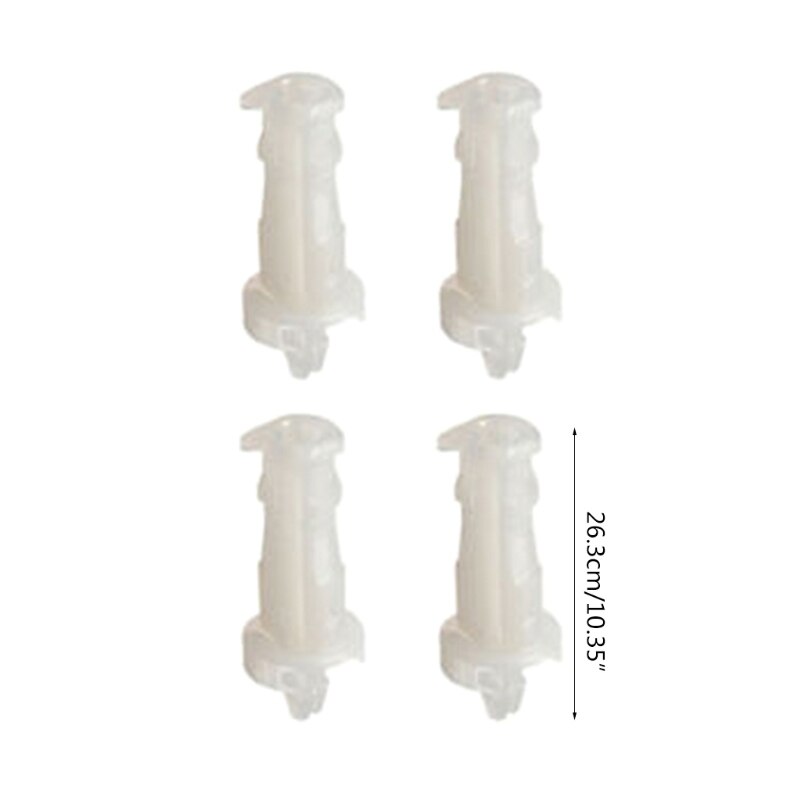 10Pair CPU Heatsink Mount Pin Plastic Cooling Fan Fastener Mounting Clip Socket