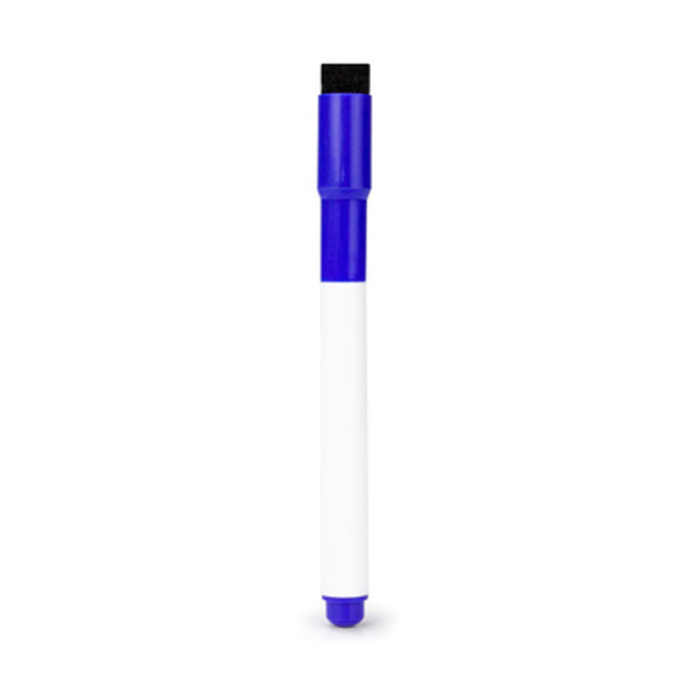 Magnetische Whiteboard Pen, Tekening En Opname Magneet Uitwisbare Droog White Board Markers Voor Kantoor Schoolbenodigdheden: 2pcs blue