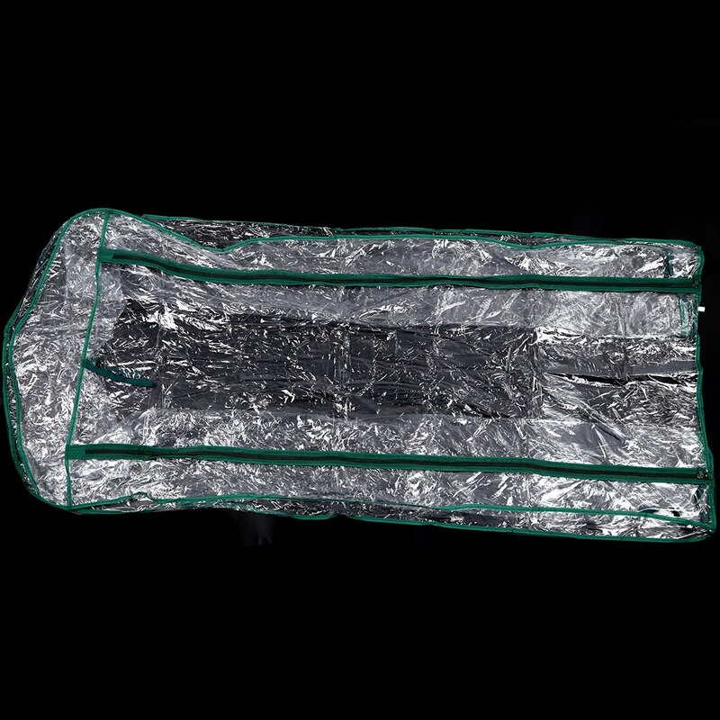 Pvc Gezellige Tuin Niveau Mini Home Kas Planten Waterdicht Uv-bescherming Cover Tuin Planten En Bloemen (Alleen Pvc cove