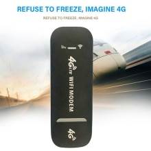 Módem USB 4G LTE, adaptador de red con WiFi, tarjeta SIM, punto de acceso, enrutador inalámbrico 4G para Win XP Vista 7/10, Mac 10,4