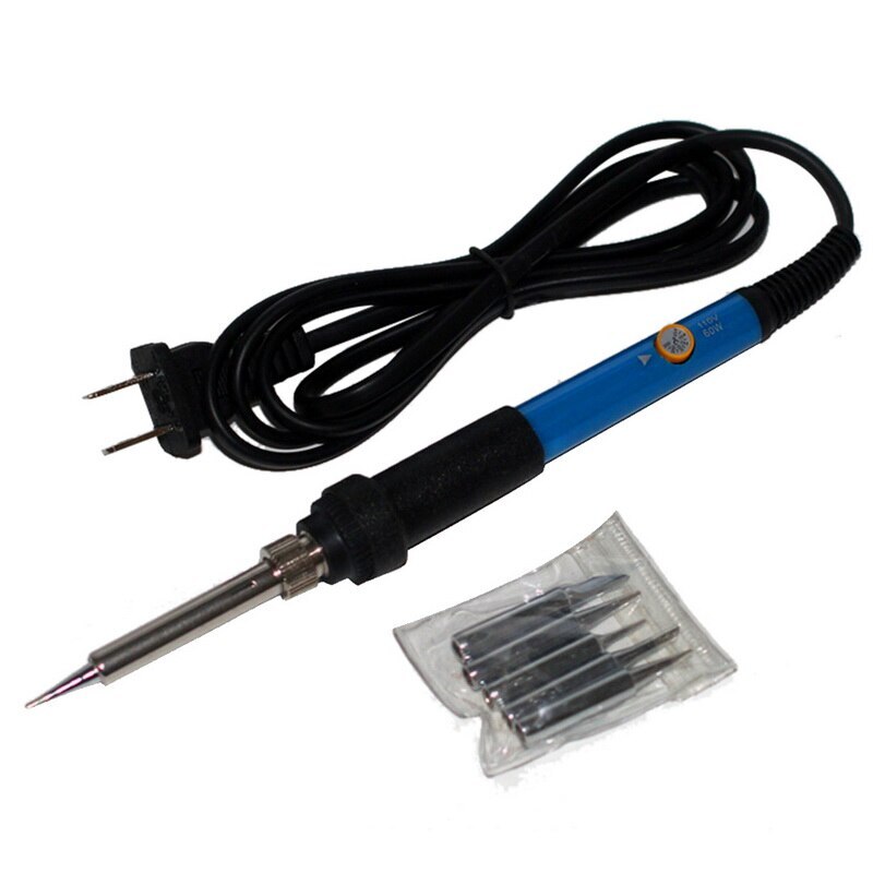 5 In1 220V 60W Adjustable Temperature Electric Soldering Iron Internal Heating Solder Station Repair Tool With 5 Tip