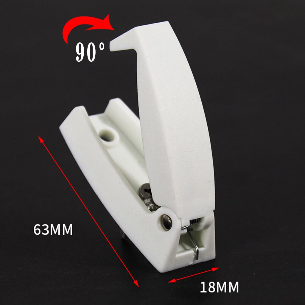 RV Door Holder Baggage Door Catch Clips White for Motor Boat Keep Safe