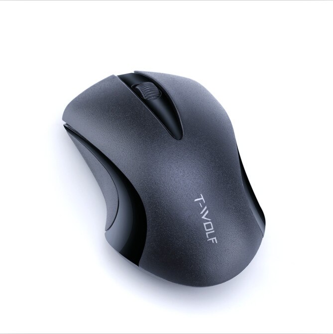 Wireless Mouse Thunder Wolf Q2 USB 2.0 Receiver Optical Computer Mouse For Laptop PC Sound Silent Mouse Computer Peripherals