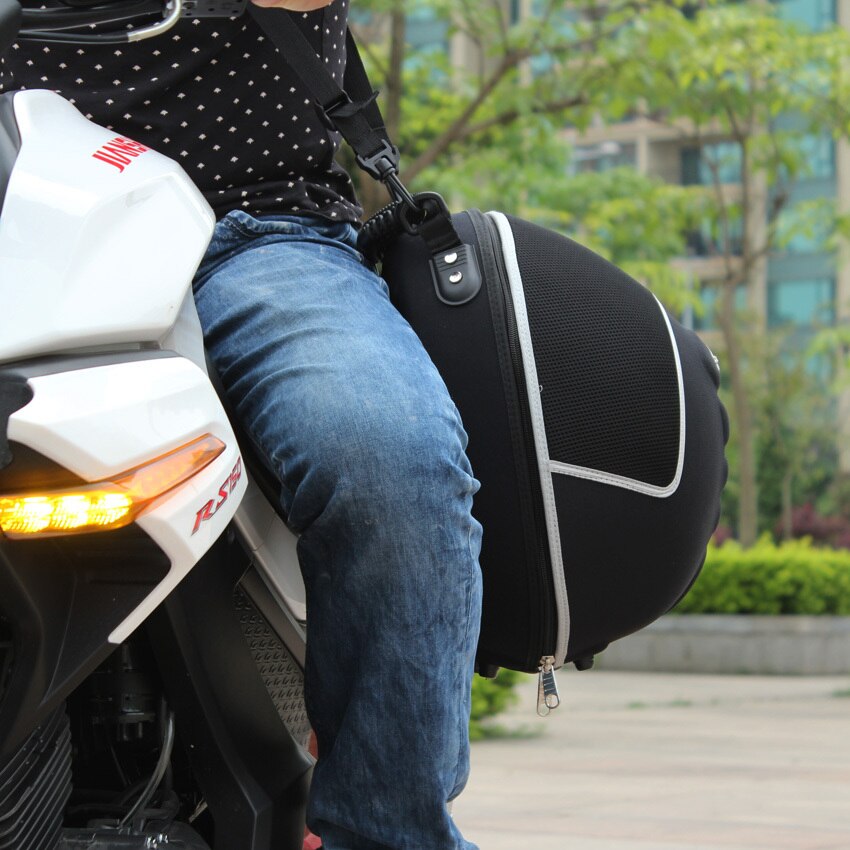 Nyttigt pro-biker motorcykel bagagerum motorcykel hjelm taske udstyr taske kufferter bageste bagage værktøjstaske